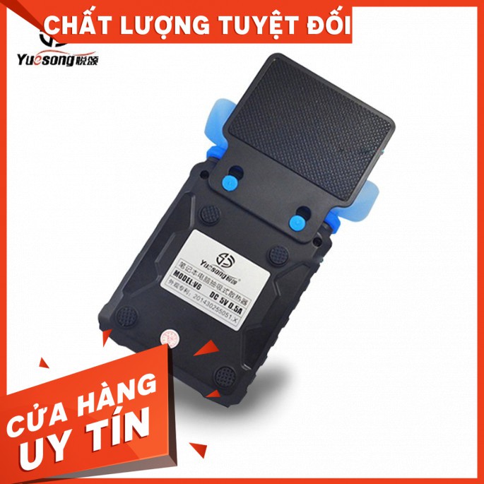 Quạt Hút Tản Nhiệt Laptop Yuesong V6 Plus - Cổng Sạc USB