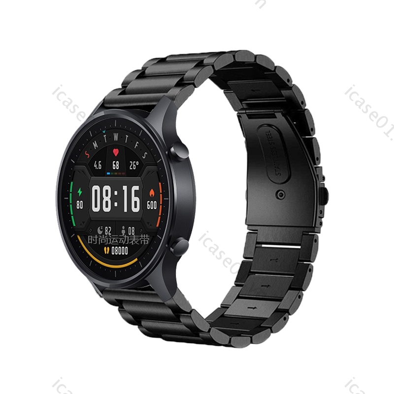 Dây đeo silicone màu trơn thay thế cho Xiaomi Mi Watch