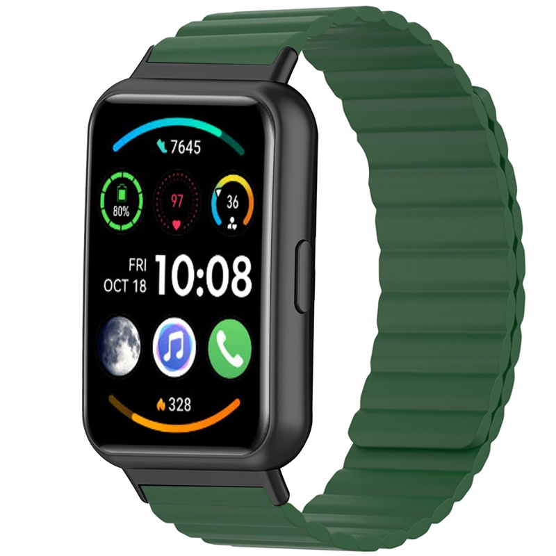 Dây Đeo Thay Thế Bằng Silicone Cho Đồng Hồ Thông Minh Huawei Iwatch FIT 2