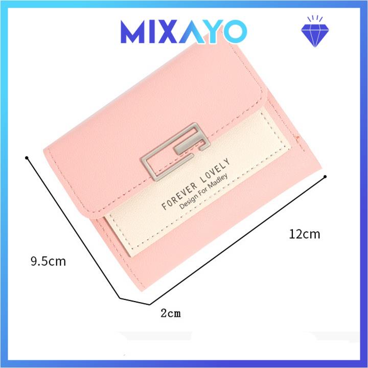 Ví Nữ Mini Ngắn Cầm Tay Phong Cách Hàn Quốc PTVI108
