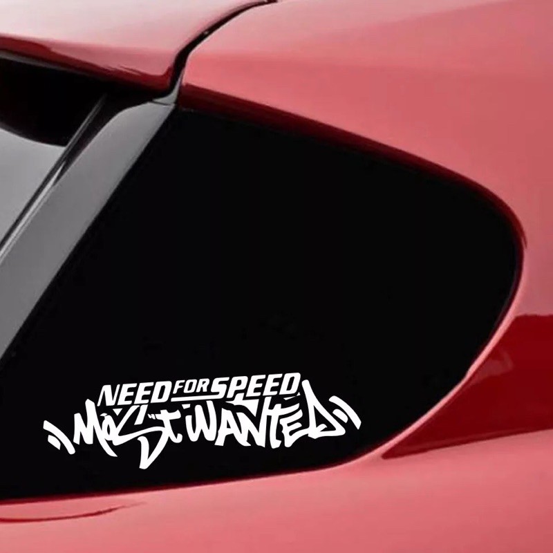 Tem dán độ xe hơi xe máy Need for Speed Most Wanted | Vinyl Sticker NFS