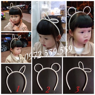 Bờm tóc , băng đô cho bé nhiều mầu