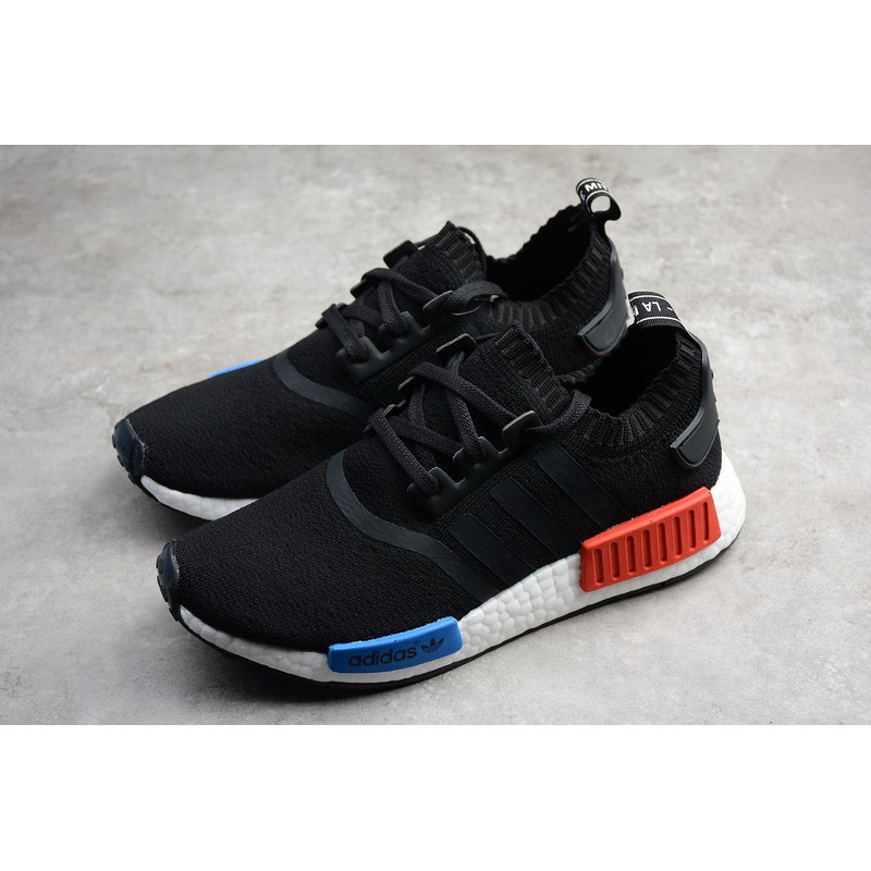 Sale XẢ HẾT 【With shoe box】Giày NMD R1 Đen Đỏ Xanh Dương uy tín 2020 new ^ . ^ ! " '