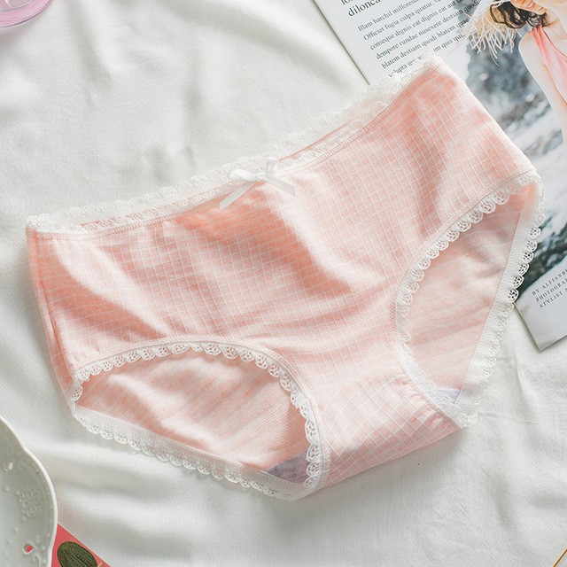 Quần lót cotton kẻ caro | BigBuy360 - bigbuy360.vn