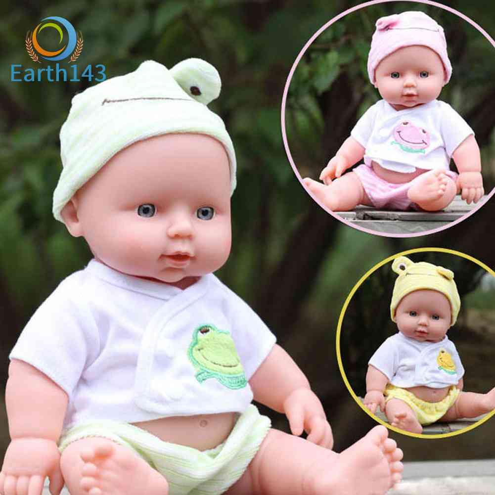 Búp Bê Bé Gái Sơ Sinh Silicone 30cm Kèm Vải