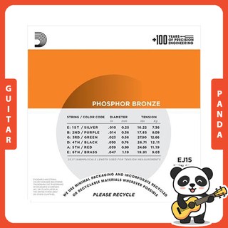 Dây Guitar D'Addario EJ15