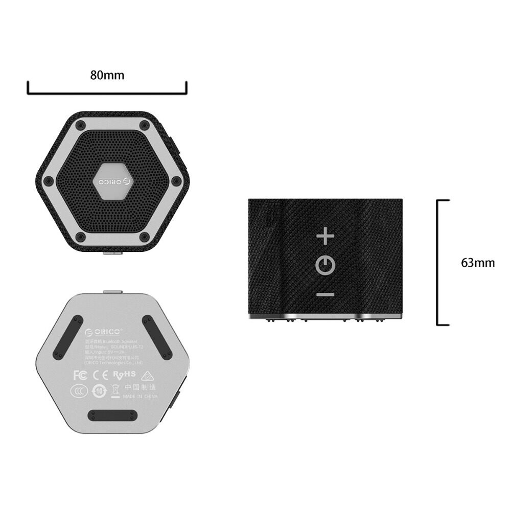 Loa Bluetooth Chống Nước ORICO Music - Loa Đôi Chính Hãng ORICO SOUNDPLUS-T2