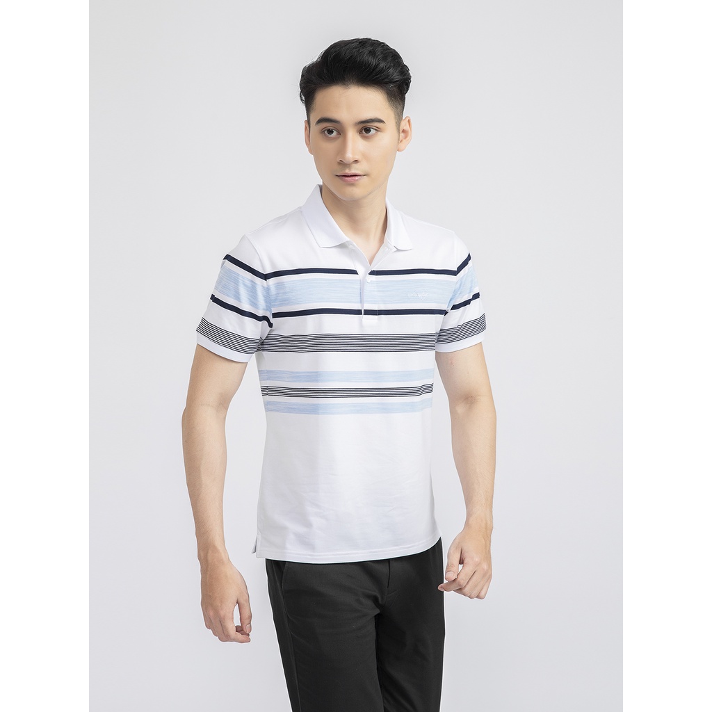 Áo thun nam ngắn tay có cổ ARISTINO mềm mại, xốp nhẹ, khả năng thấm hút tốt, thoáng khí - APS006S1