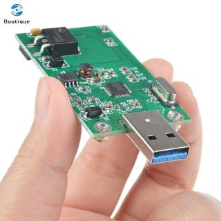 ✿♥▷ msata to usb3.0 adapter card module wi-fi adapter mini pcie msata ssd to usb 3.0 flash drive converter