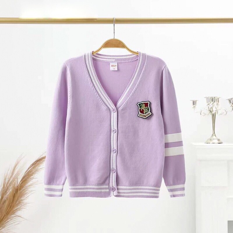 Áo len bé gái 22-60kg