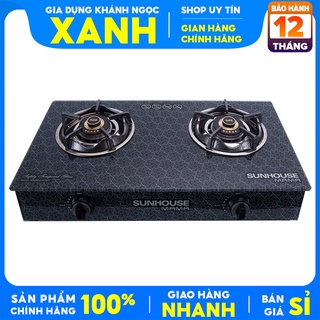 Bếp gas sunhouse mama mmbb0787mt - shb3365 + tặng dây gas đầu đốt bằng đồng thau tiết kiệm gas