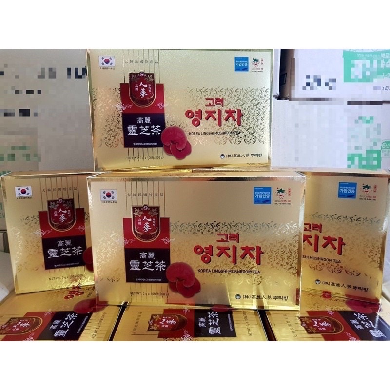 ⚡ [MẪU MỚI] [DATE 2022] Trà Linh Chi 100 gói Hàn Quốc  ⚡ SẢN PHẨM CHÍNH HÃNG  ⚡