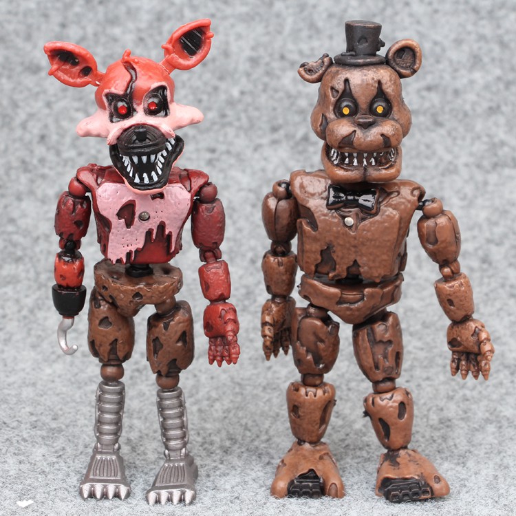 Set 6 Mô Hình Đồ Chơi Nhân Vật Trong Game Five Nights At Freddy'S