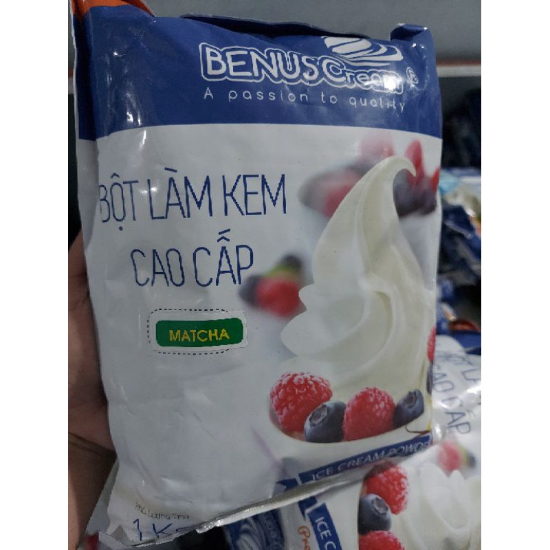 Bột làm kem Benuscream Cao Cấp giá từ 105.000đ đến 155000đ