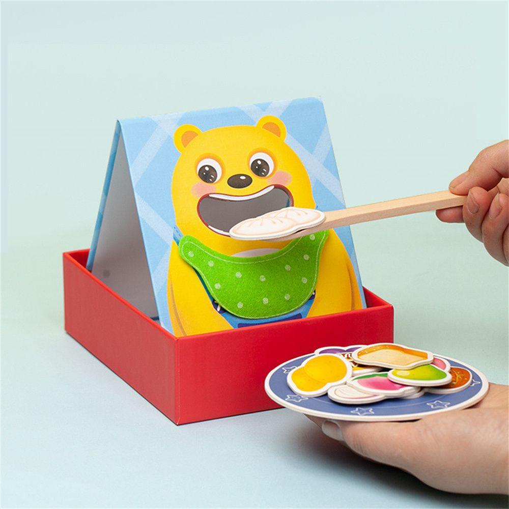 Bộ Đồ Chơi Lắp Ráp Mô Hình Gia Đình Gấu N1N Tương Tác Giữa Cha Mẹ Và Bé