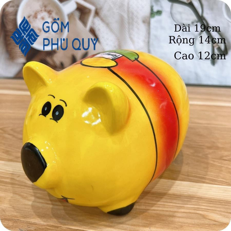 Heo Đất, Lợn Đất 🎁 Gốm Sứ Bát Tràng 🎁 Lợn Tiết Kiệm Dễ Thương, Quà Tặng, Decor Gomphuquy