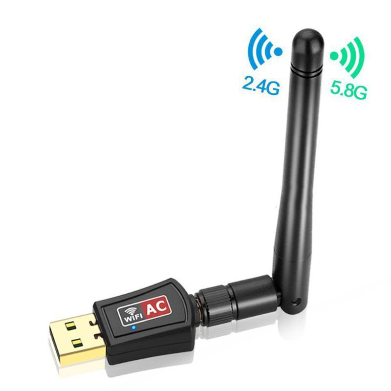 Usb Thu Sóng Wifi 600mbps 2.4g / 5.8g Cho Pc Tv Box | BigBuy360 - bigbuy360.vn