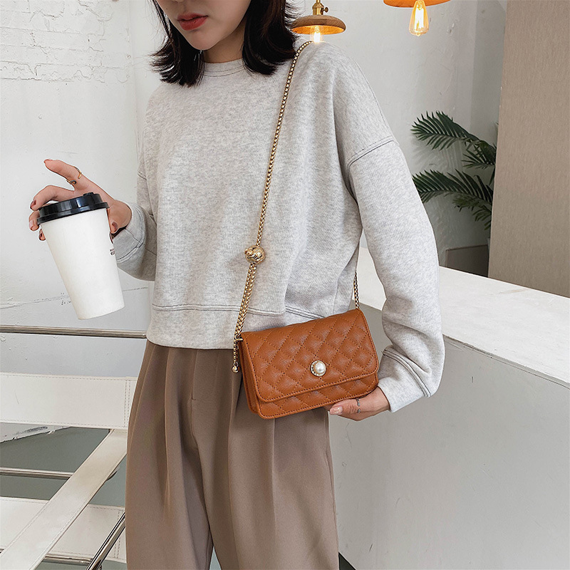 Túi đeo chéo IELGY kiểu dáng đơn giản dễ phối đồ cho nữ