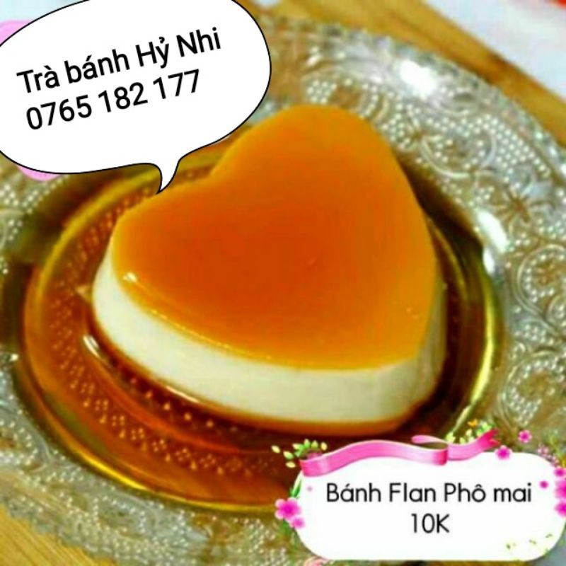 🍮COMBO10 BÁNH FLAN TƯƠI, FLAN PHÔ MAI NHÀ LÀM (GIAO NGAY NOW, GRAB)