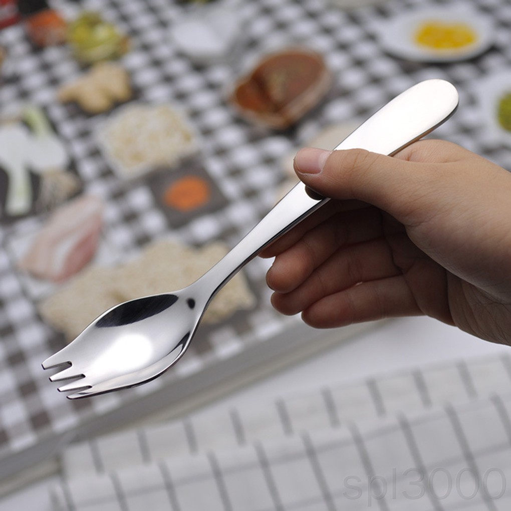 Muỗng Nĩa Đa Năng Bằng Thép Không Gỉ