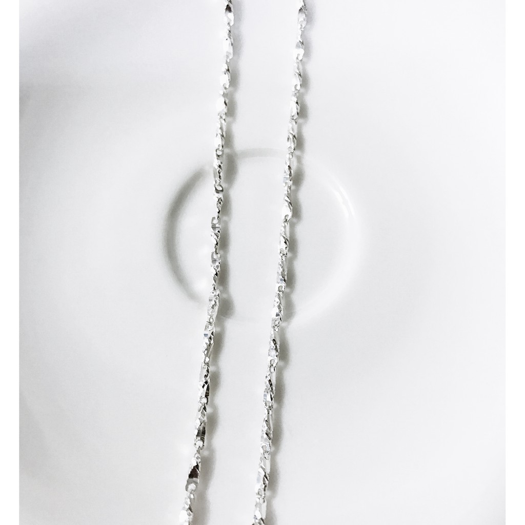 Dây chuyền bạc dạng đốt dẹt - Dây chuyền bạc NQ Jewelry