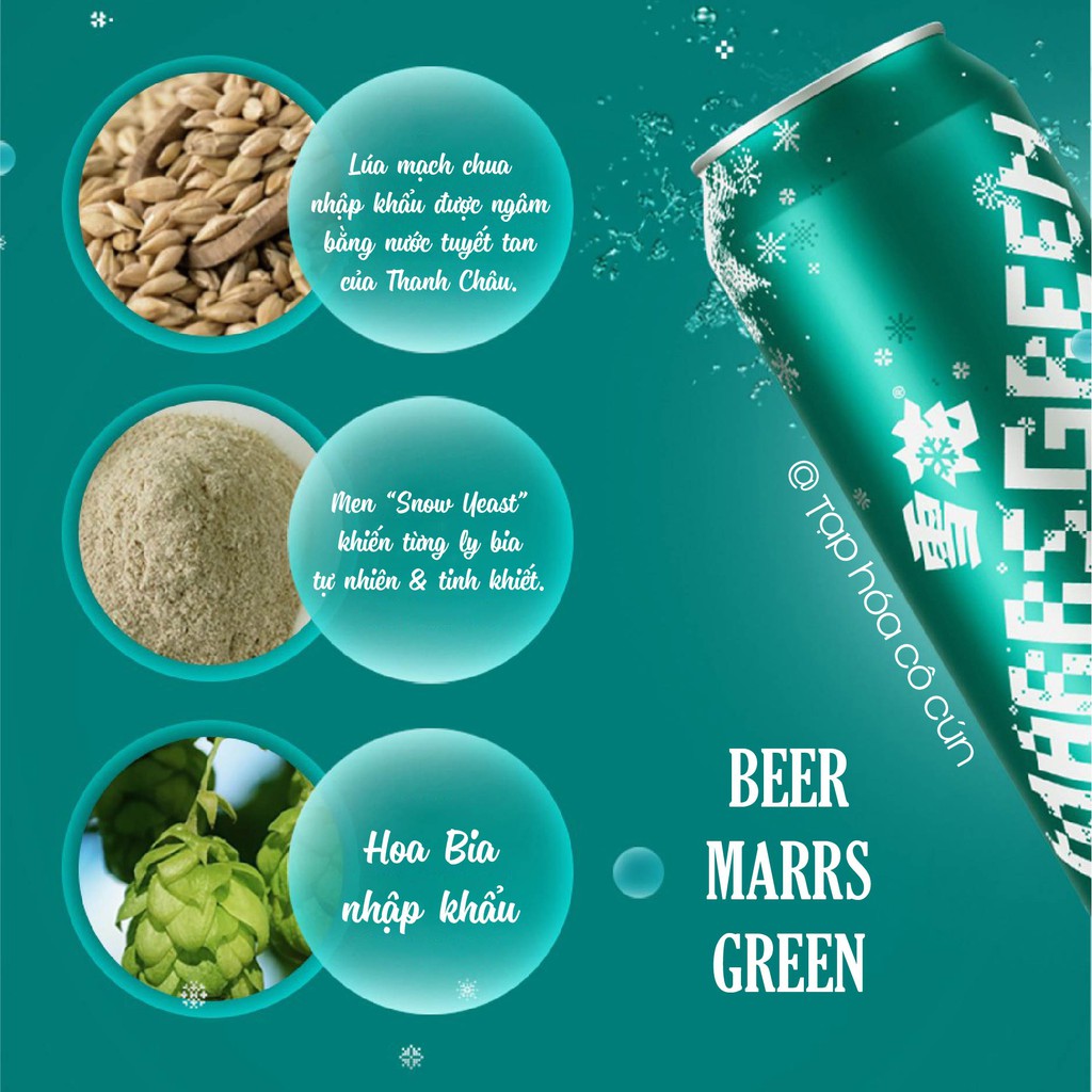 Bia Marrs Green - Lon 500ml