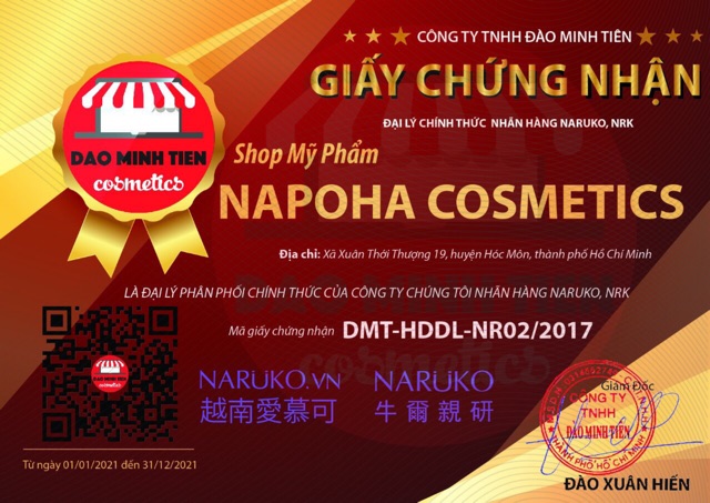  [Chính Hãng] Mặt Nạ NARUKO (Bản Đài Loan) - Miếng Lẻ (24ml/ Miếng)