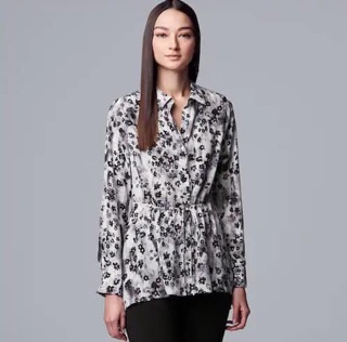 Áo dáng dài simply vera wang