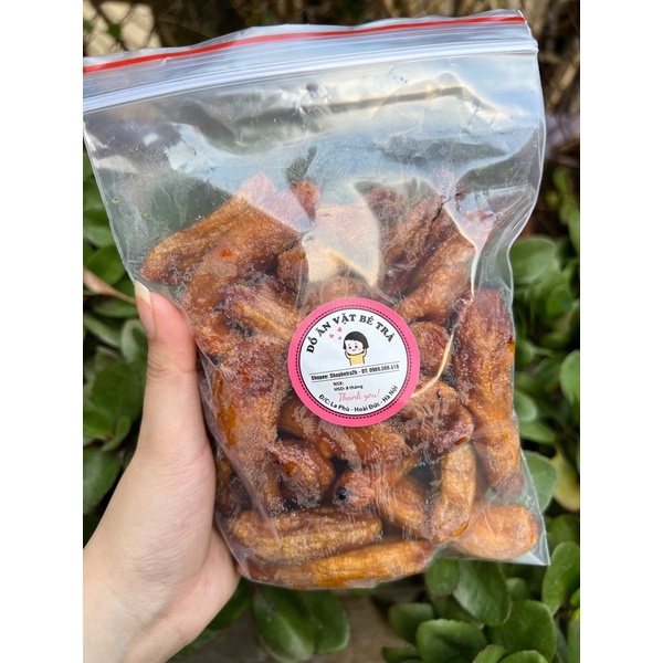 Chuối sấy dẻo loại ngon |500gr|