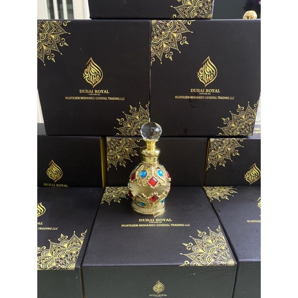 SALE SẬP SÀN Tinh dầu nước hoa Dubai Royal set mini 5 lọ 2ml, 17ml | Thế Giới Skin Care