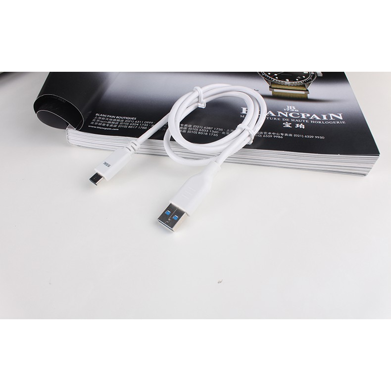 Cáp Type C -&gt; Usb SSk 3.0 0.8m UC CM 982 , cáp usb type C 80cm cáp sạc truyền dữ liệu Data