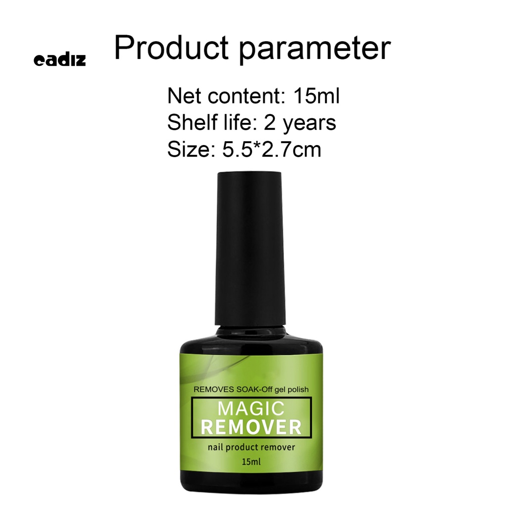 Gel Tẩy Sơn Móng Tay Nhỏ Gọn Cho Nữ