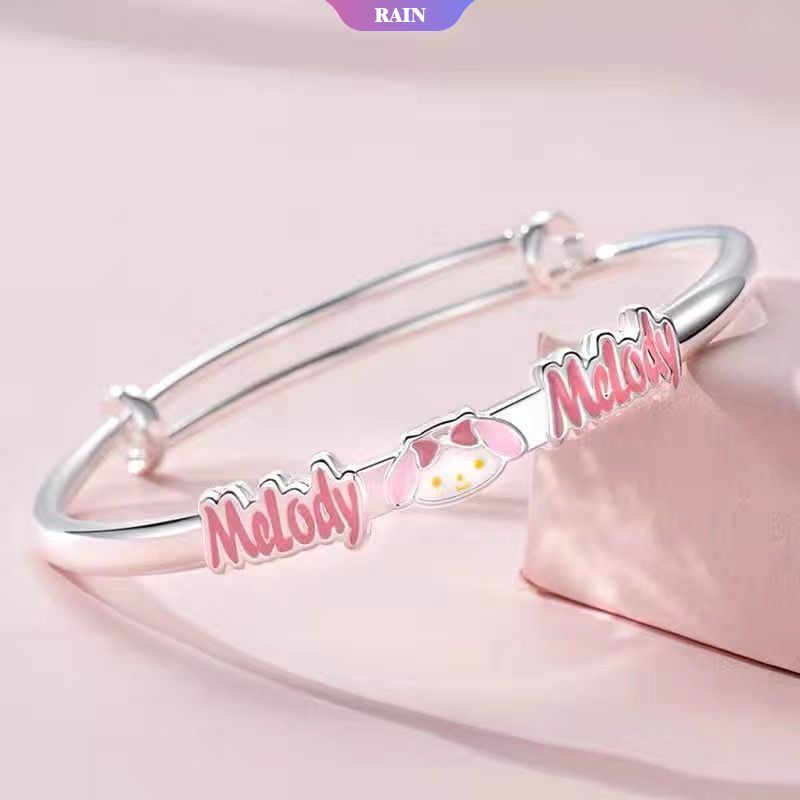 SANRIO Vòng Đeo Tay Dễ Thương Dòng Kuromi Hello Kitty Cinnamoroll Melody StellaLou Cho Nữ [Thời Trang]