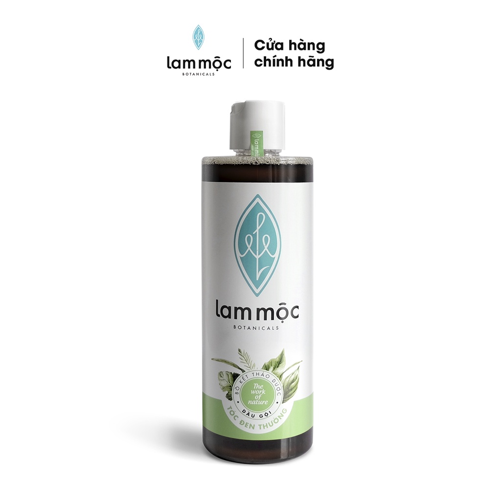 [NGĂN GÀU,GIÚP MỌC TÓC]-Dầu gội bồ kết Lam Mộc - tóc thường -500ml