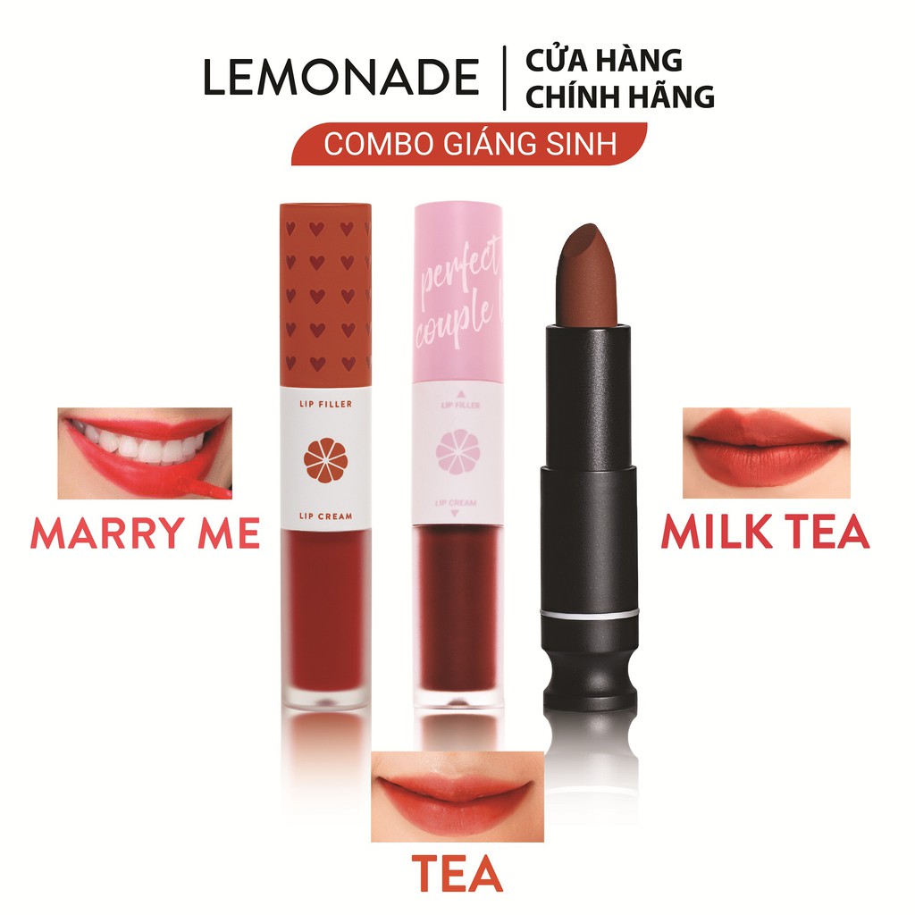 Combo X Mas Combo 03 Son Li Lemonade 7 5g X2 3 8g X1 Gia Chỉ 7 000đ Mua Ngay Kẻo Hết Store Salezone Vn