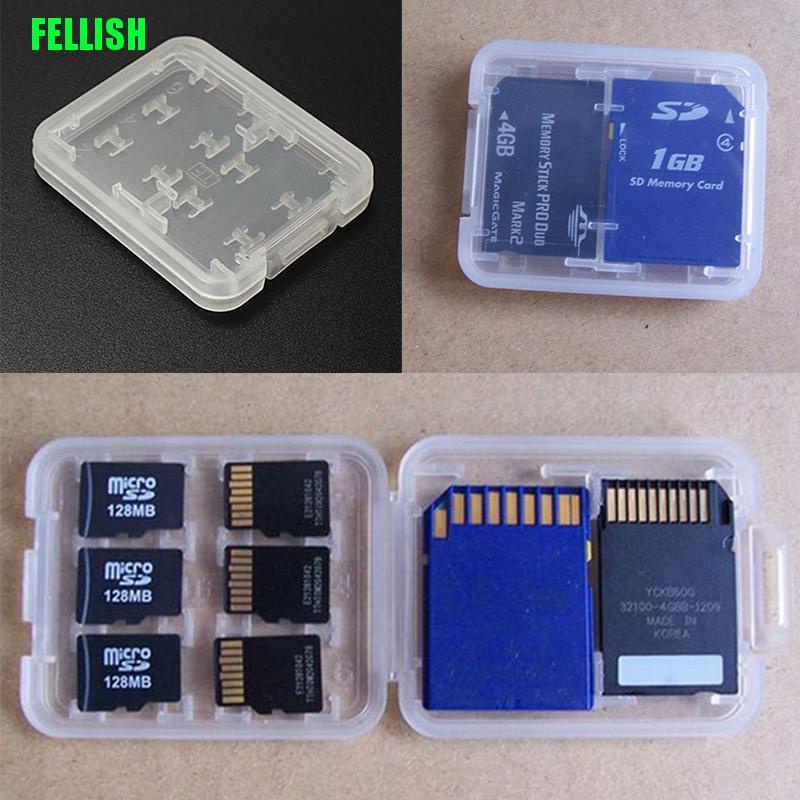 Hộp đựng thẻ nhớ Micro SD TF SDHC MSPD 8 ngăn