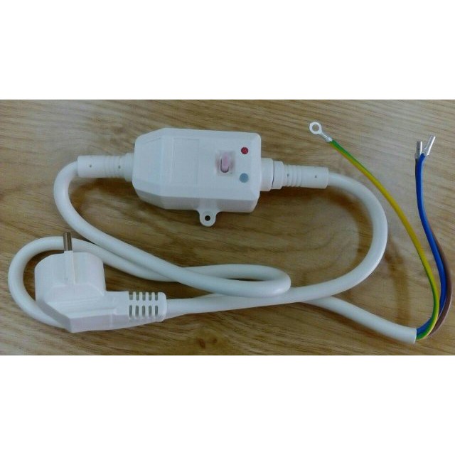Dây nguồn chống giật điện bình nóng lạnh, chống rò điện máy nước nóng ELCB