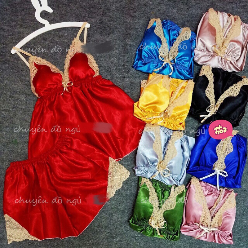 [HÀNG ĐẸP SALE] Set bộ đùi phi phối ren