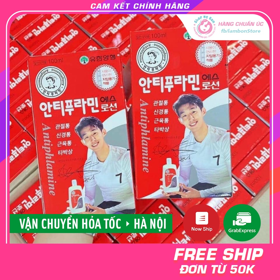 Dầu Nóng Xoa Bóp Antiphlamine Hàn Quốc 100ml