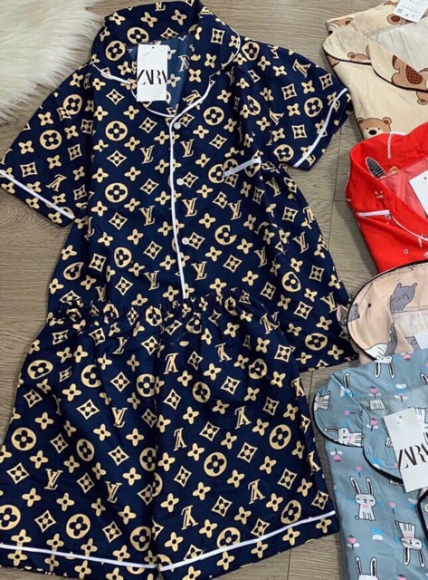 Bộ pijama quần đùi áo cộc - bộ đồ ngủ - bộ mặc nhà | BigBuy360 - bigbuy360.vn