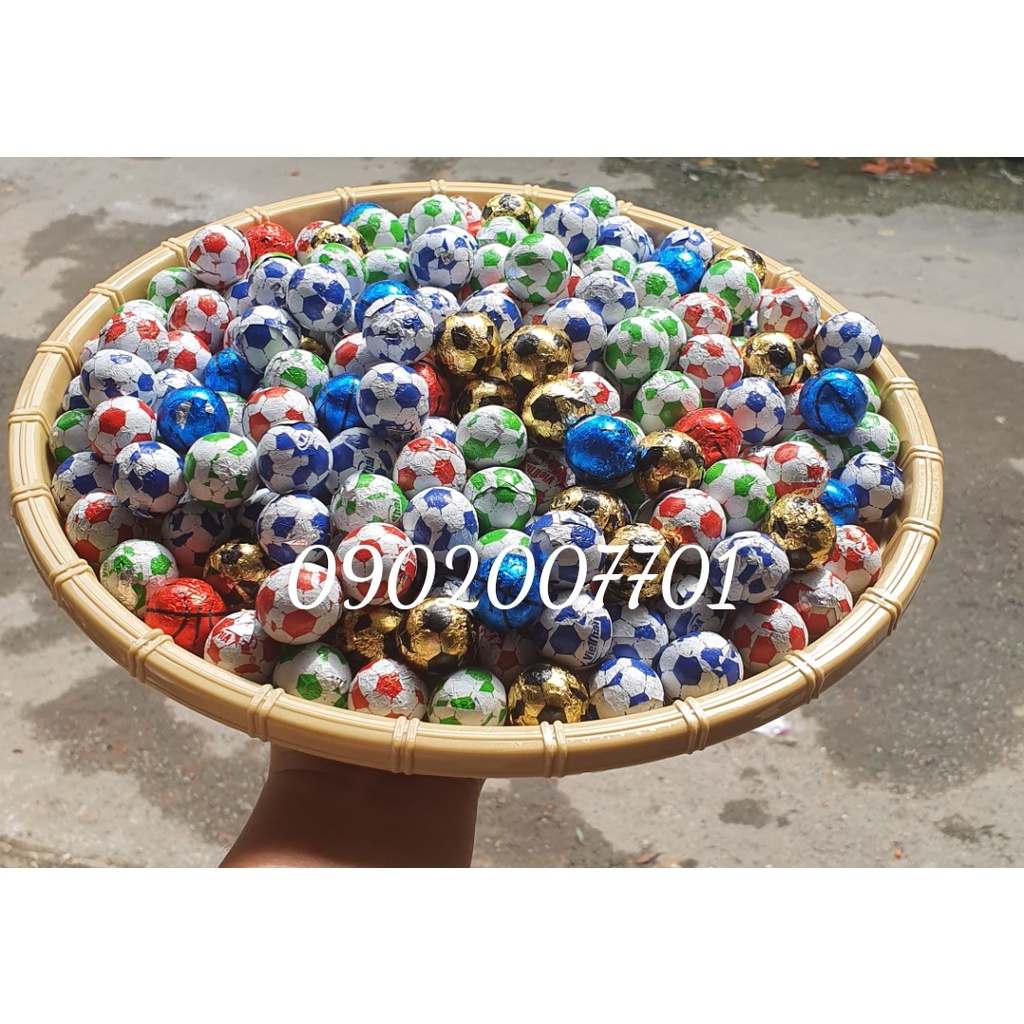 1 Kg Kẹo Socola Trái Banh Việt Thái- Siêu Ngon-đồ ăn vặt-bánh kẹo tết-tết