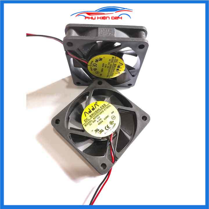 Quạt tản nhiệt Brushless 12V đủ kích thước 4x4/5x5/6x6/8x8/9x9/12x12cm