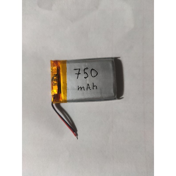 Pin Bluetooth 3,7v Lipo polymer 750mah
