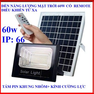 Đèn năng lượng mặt trời 60W, Đèn pha năng lượng mặt trời