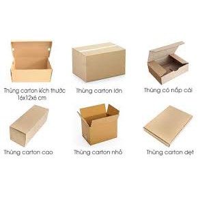 Hộp Carton Full Size Gói Hàng Loại 1