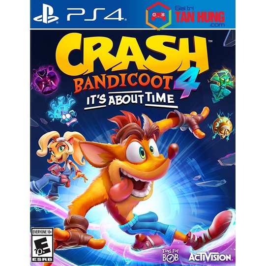 Đĩa Game Ps4 Crash Bandicoot 4 It's About Time