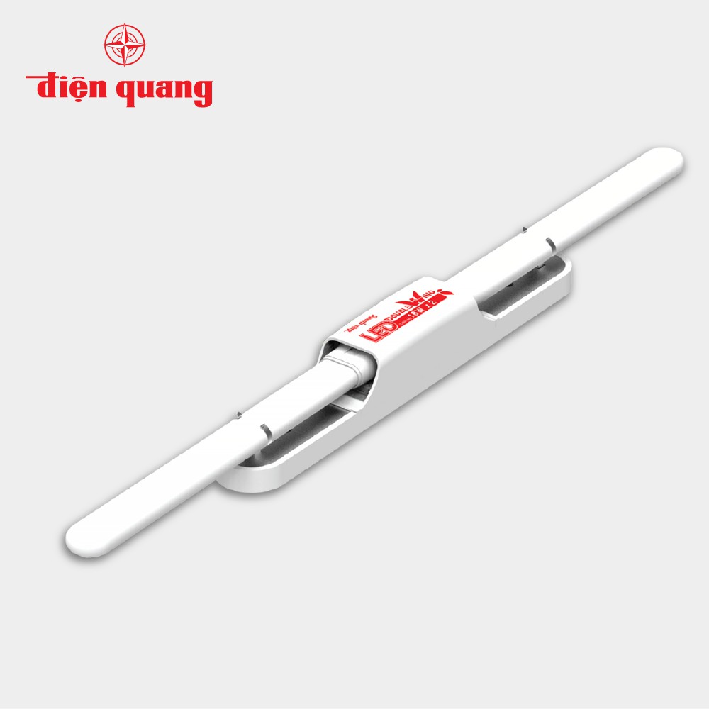 Bộ đèn led Double Wing Điện Quang 36x2 led 18x2 TT, nhôm nhựa