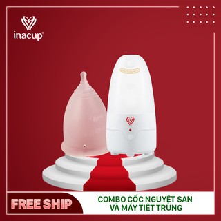 💛FREE SHIP💛 Combo Cốc nguyệt san và Máy tiệt trùng cốc nguyệt san