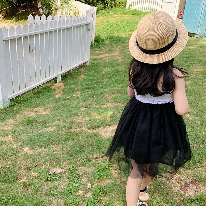 Đầm Công Chúa Phối Ren Cho Bé Gái