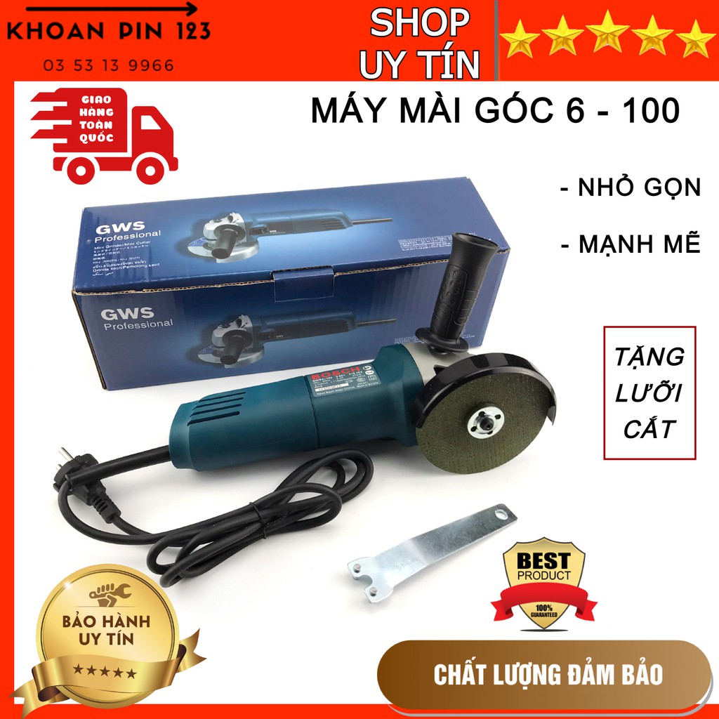 Máy mài, máy cắt Bosch GWS6 -100 loại đẹp